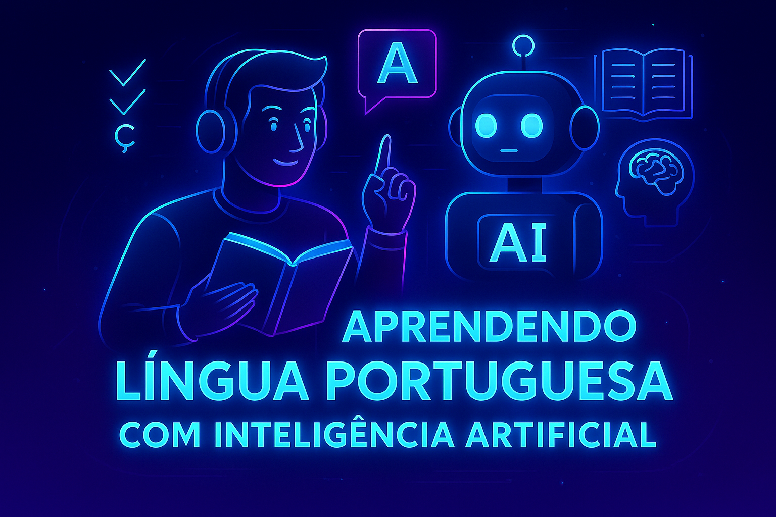 Aprendendo Língua Portuguesa com Inteligência Artificial